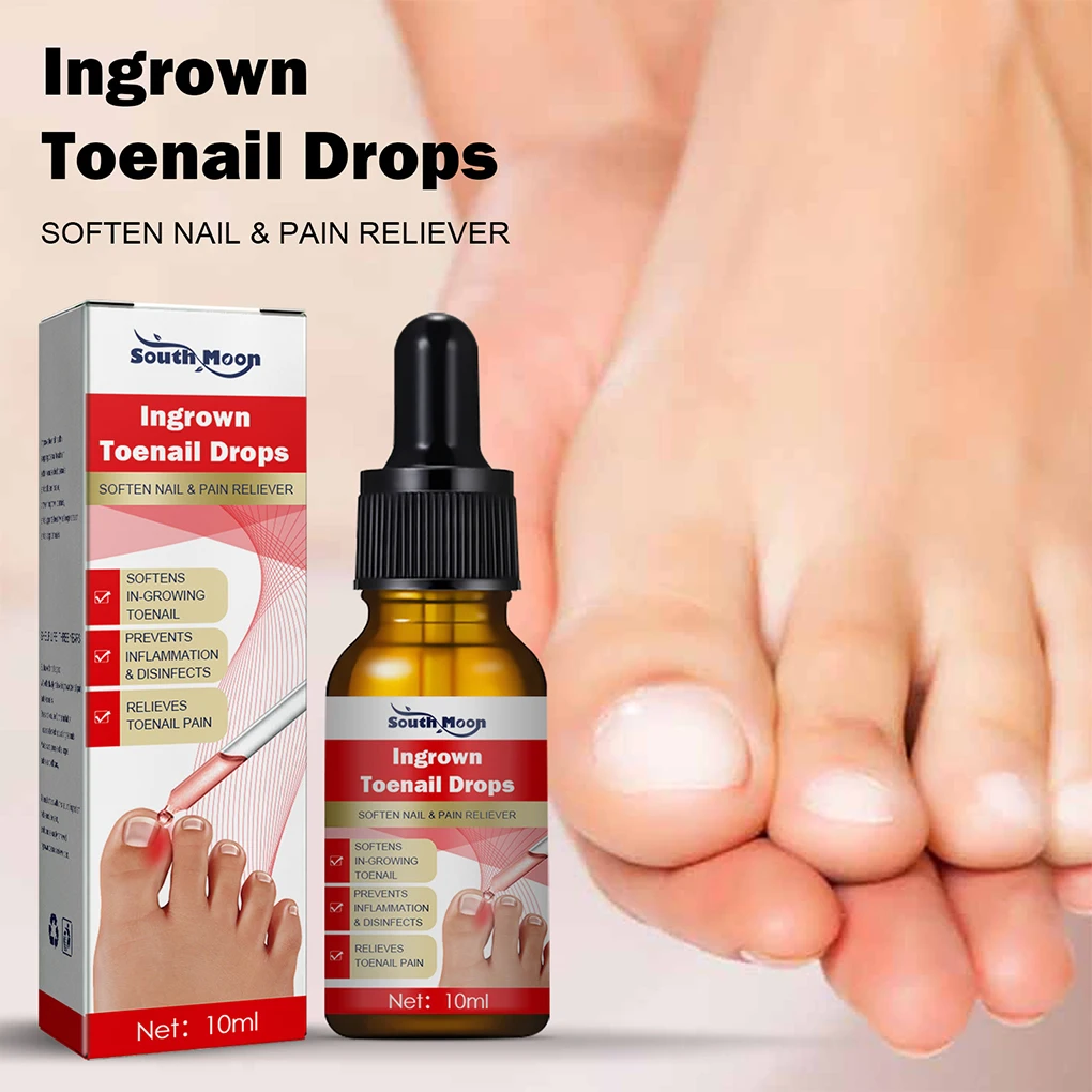 Ingrown Toenail Drops Fluid Soften Application Straightening Nail Essence Accessory 10ml for manicure pedicure tools