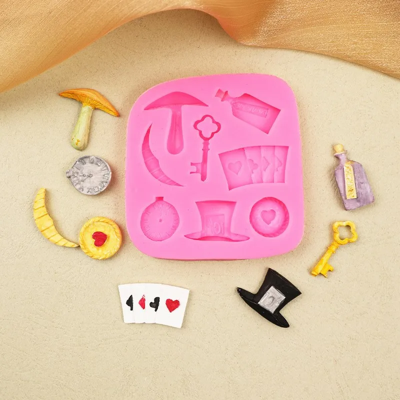 

Волшебный реквизит, силиконовое украшение, инструменты для украшения десертов, кондитерских изделий, конфет, шоколада, кухонные аксессуары для выпечки