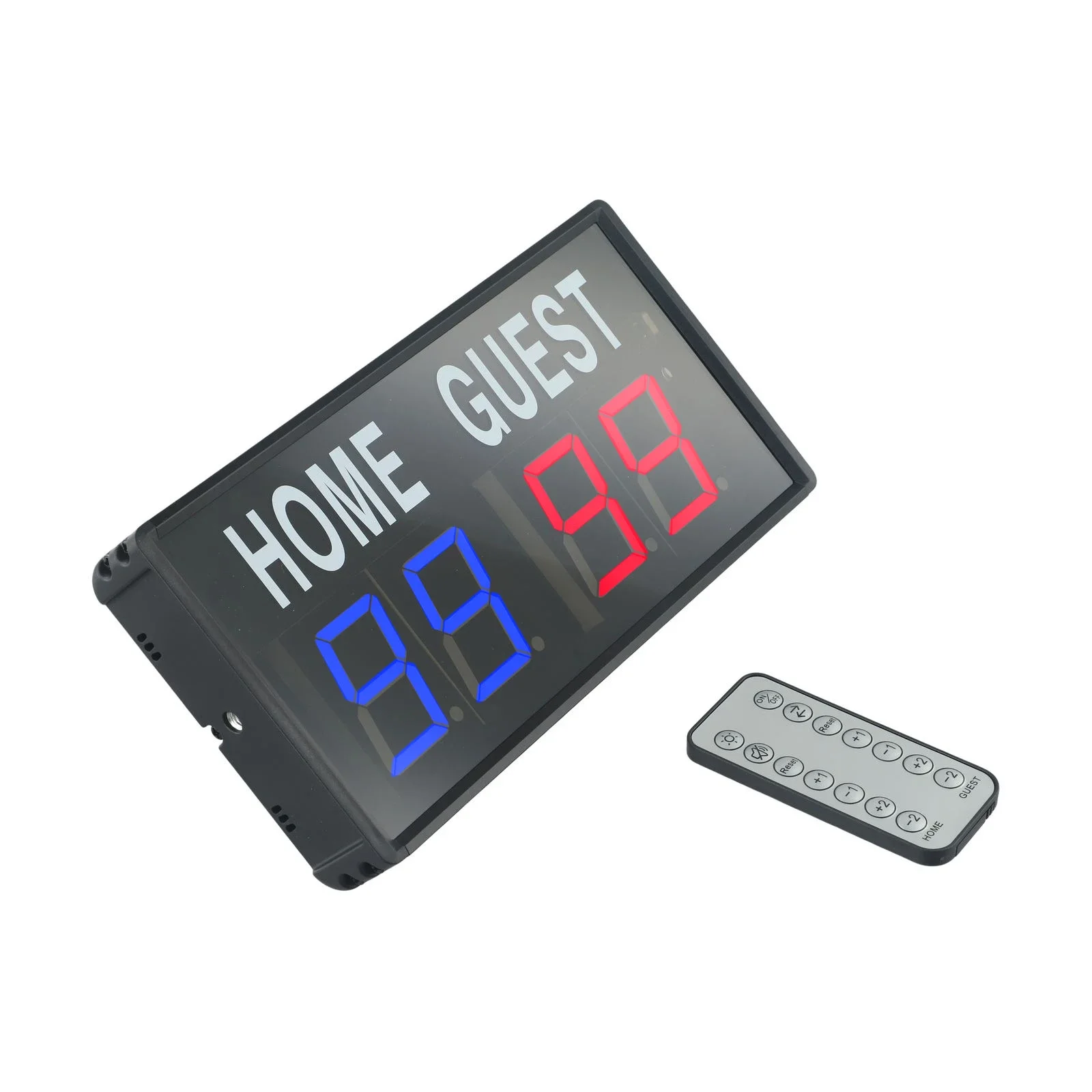 Remote Control Electronic Scoreboard Remote Control Digital Tabletop Scoreboard Games Activity 1.8&rdquo; Built-in 150mAh Red Hot Sale