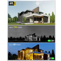 Ctronics réel 4K 8MP 30X Zoom optique caméra de Surveillance WiFi extérieur 360 sécurité IP caméra couleur Vision nocturne suivi automatique 3