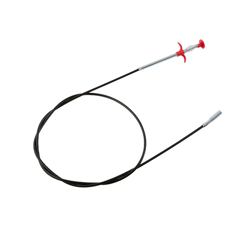 Kitchen Sink Cleaning Pipe Plunger Sinks Sewer Toilet Unclogging With Grab Handle Factory Supply Four-jaw Pickup Unblocker