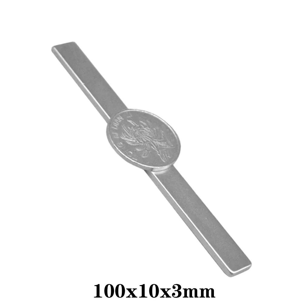 Powerful Rectangular Magnets for Versatile Use - Ideal for Refrigerator, Office, and DIY Projects