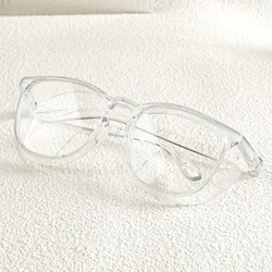 Fashionable Anti - Blue Light Protective Safety Glasses with Full Surround Protection and Side Shields (Transparent)