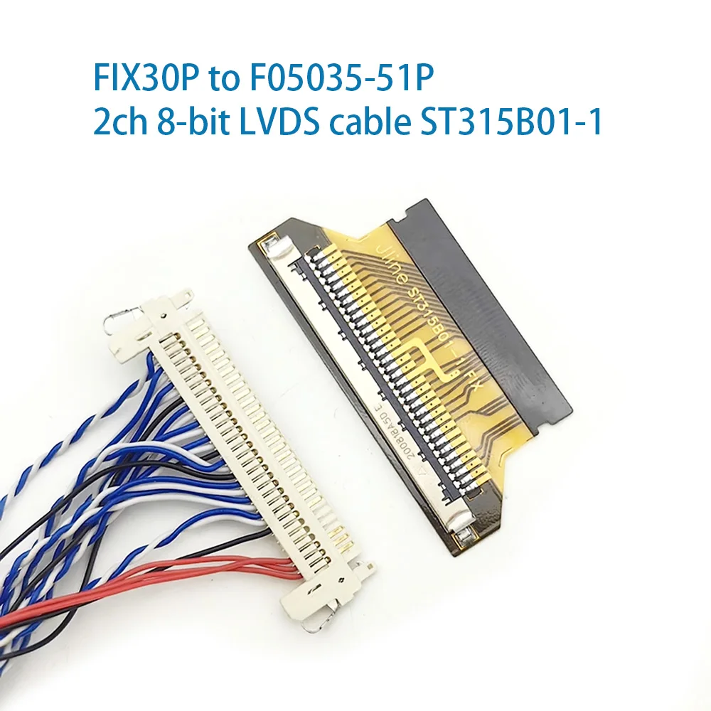 

Соединитель JK3051FPC с фиксацией 30p на F05035-51P 2ch 8-битный кабель lvds