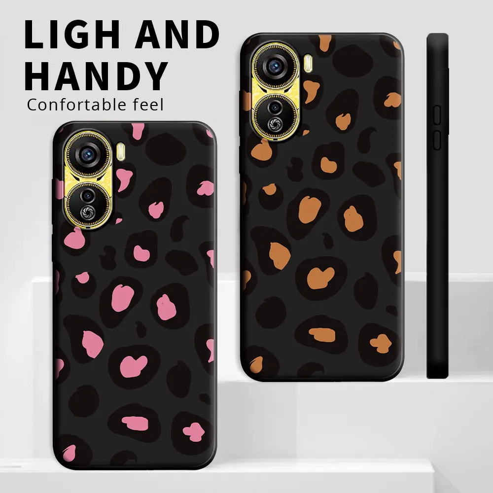 Shockproof Silicone Soft Phone Case with Fashion Cartoon Design - Back Cover