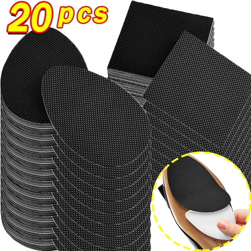 1/10pairs Non-Slip Shoes Mat No-adhesive High Heel Sticker Women Rubber Pads Cushion Oxford Anti-Slip Heel Sole Protectors