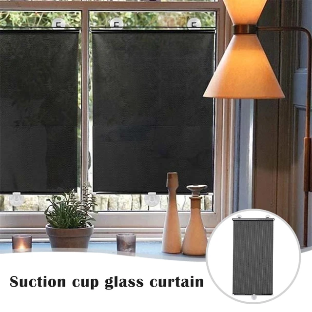 Curtains Without Perforation Installation Full Shading Sun Protection Heat  Insulation Tents Small Windows Short Curtains - AliExpress