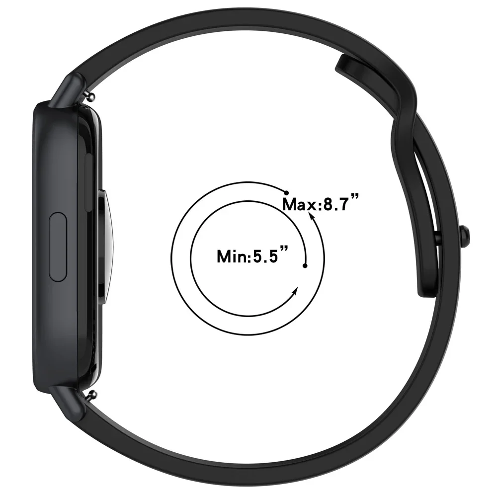 Sports Silicone Strap | 20mm & 22mm Adjustable Replacement Band Bracelet