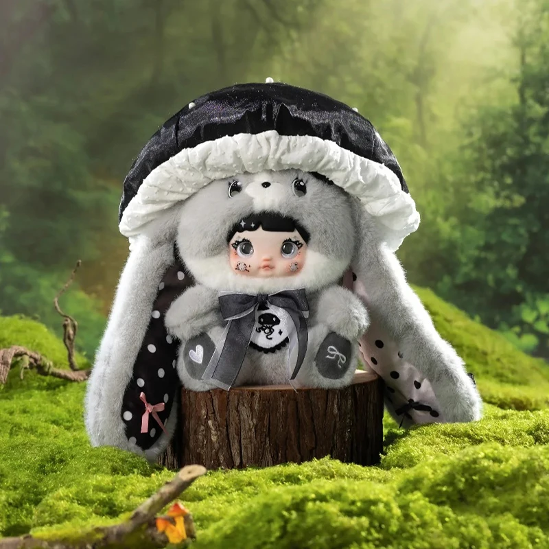 nommi きのこ ぬいぐるみ nebula 400% Nommi Mushroom Hat 400% Vinyl Plush Doll Series Nebula – TOYSEZ