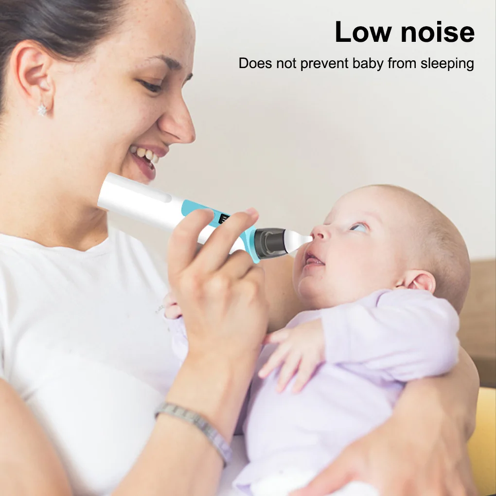 Rechargeable Baby Nose Cleaner Silicone Adjustable Suction Electric Child Nasal Aspirator nasal aspirator