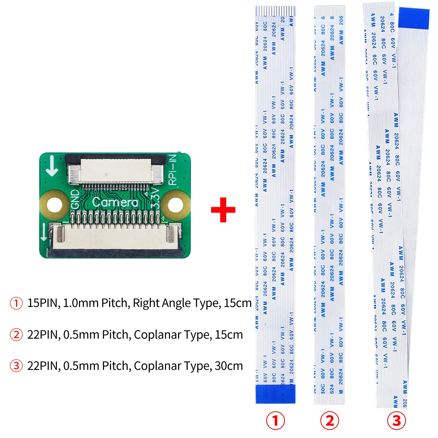 CSI DSI Converter for Raspberry Pi 5 DSI Display CSI Camera Interface 22 Pin to