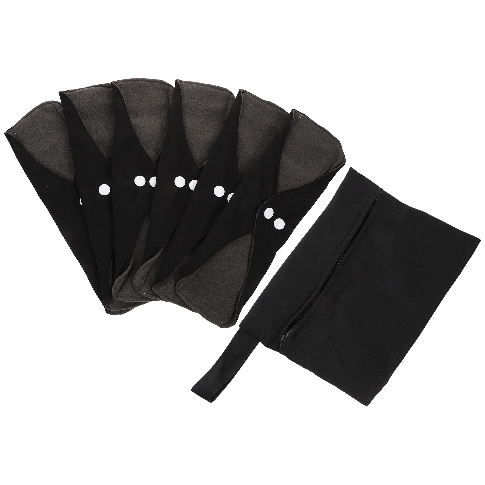 

Reusable and Washable Sanitary Napkin with Strong Water Absorption and Comfortable Fabric