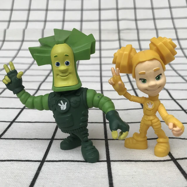  Carga a granel genuina Vulcan Brother línea de marionetas grupo hermana verde Hada Caracol Xiaoxi puede hacer modelo decoración modelo juguetes Anime