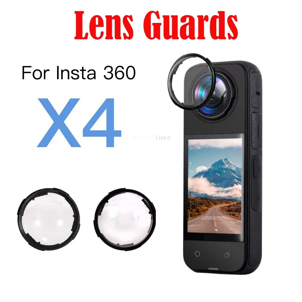 Protettore Lenti Vetro Temperato Per Insta360 X4 - Antigraffio - Foto 6
