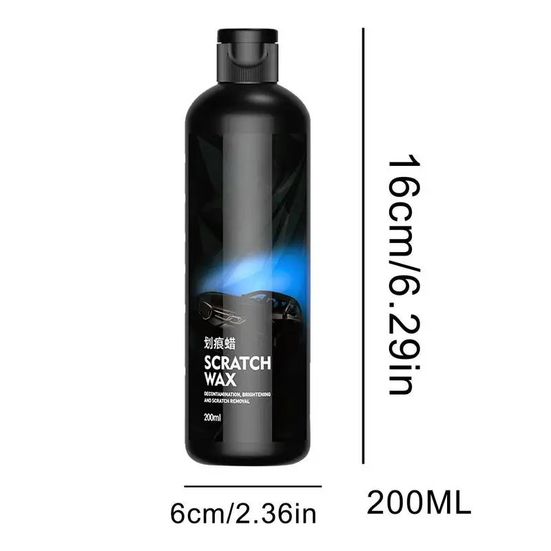 Scratch Repair Wax For Car 200ml Car Detailing Agent Auto Body Grinding Compound Paint Care Polish automobile Interior Accessory