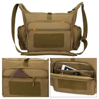 15 6 Inch Tactical Sling Bag Military Men s A4 Document Molle Messenger Crosscody Bags Laptop