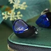 PULA ANVIL114 1DD+1BC+4BA Drivers In-Ear Monitor Earphones with Four-Core Single-Crystal Copper Silver-Plated 3-in-1 Cable 4