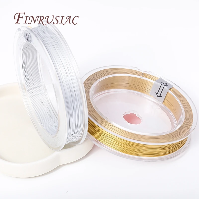 0.4MM DIY Handmade Resistant Strong Soft Line Stainless Steel Tiger Tail Beading Wire for Jewelry Making Accessories beading wire