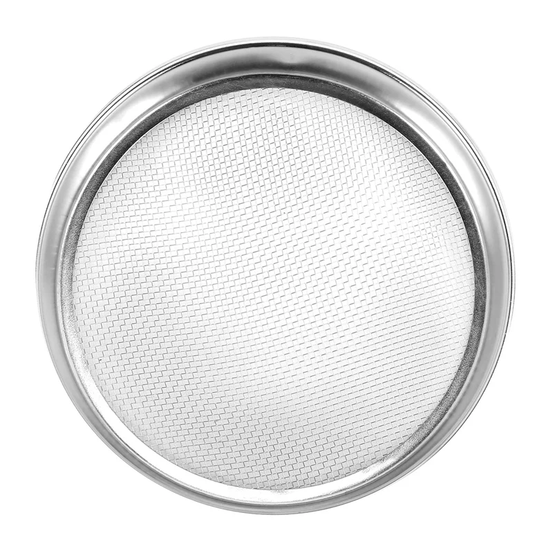 2X Heavy Duty Garden Riddle Sieve Mesh Soil Sift Compost Seed Tray Gardening Tool-10 (2Mm) New