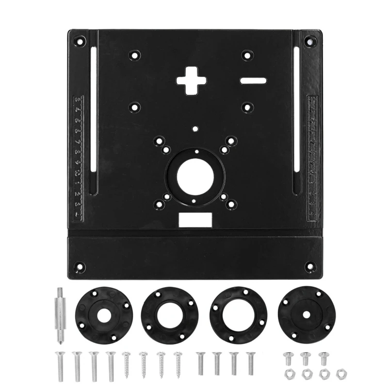 

Electric Trimming Machine Router Table Insert Plate Woodworking Tool Flip Board