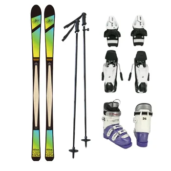 Factory quality custom ski snowboard snow alpine ski wholesale ski equipment 4