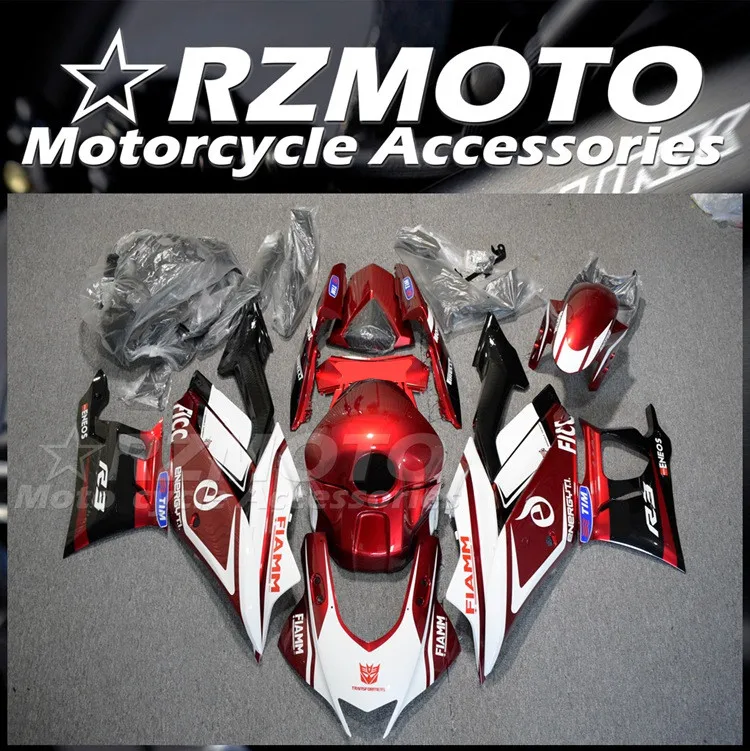 

4Gifts New ABS Motorcycle Fairings Kit Fit For YAMAHA YZF- R3 R25 2019 2020 2021 2022 19 20 21 22 23 Bodywork Set Custom Red