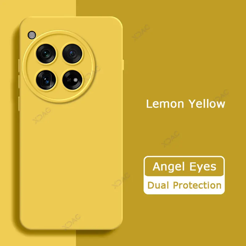 Luxury Angel Eyes Square Liquid Silicone Case Cover - Soft 360 Shockproof Mobile Phone Shell