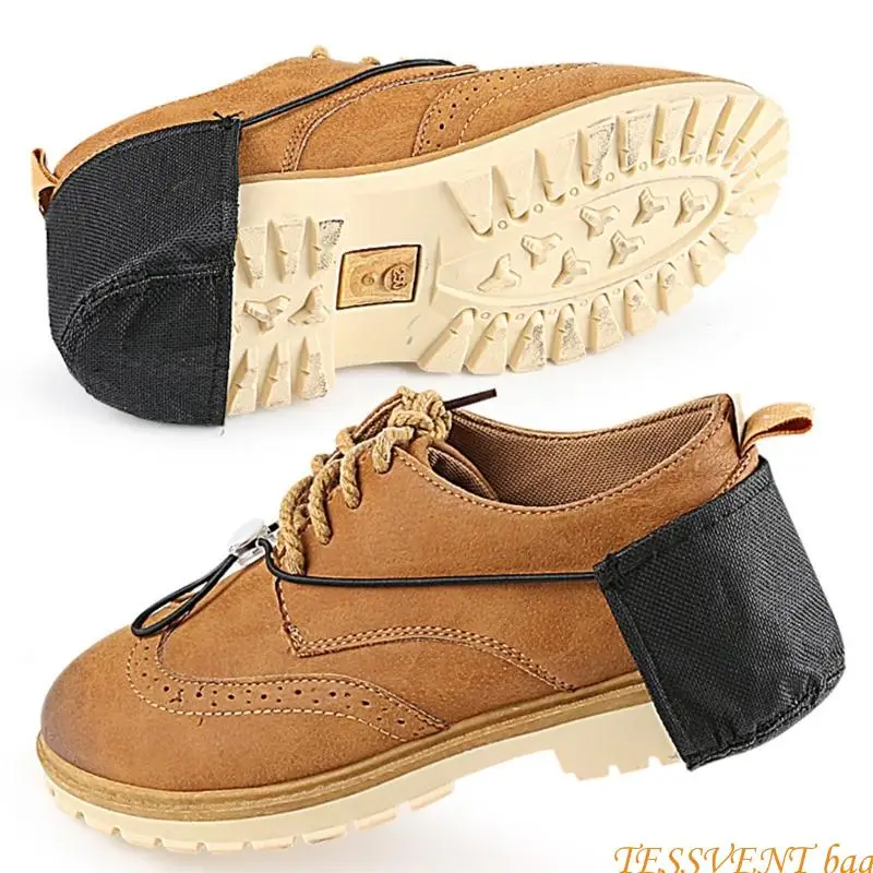 안티 먼지 마모 방지 신발 뒤꿈치 보호대 탄성 스트랩 방진 신발 뒤꿈치 커버 남성 여성 드라이버 F42A