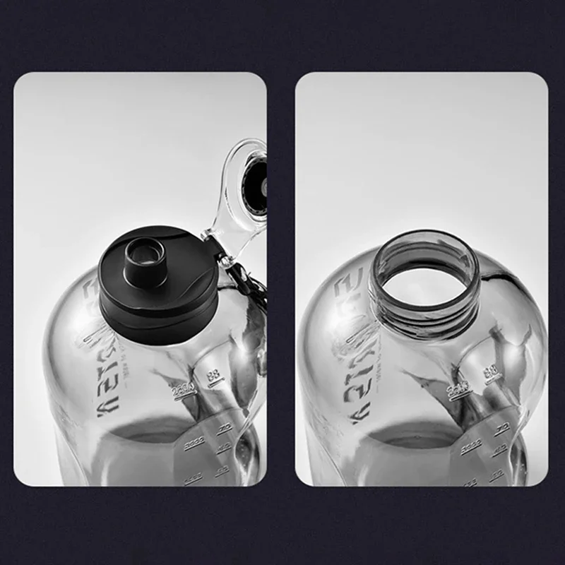 Water Bottle Hiking Fitness Large Capacity Accurate Calibration