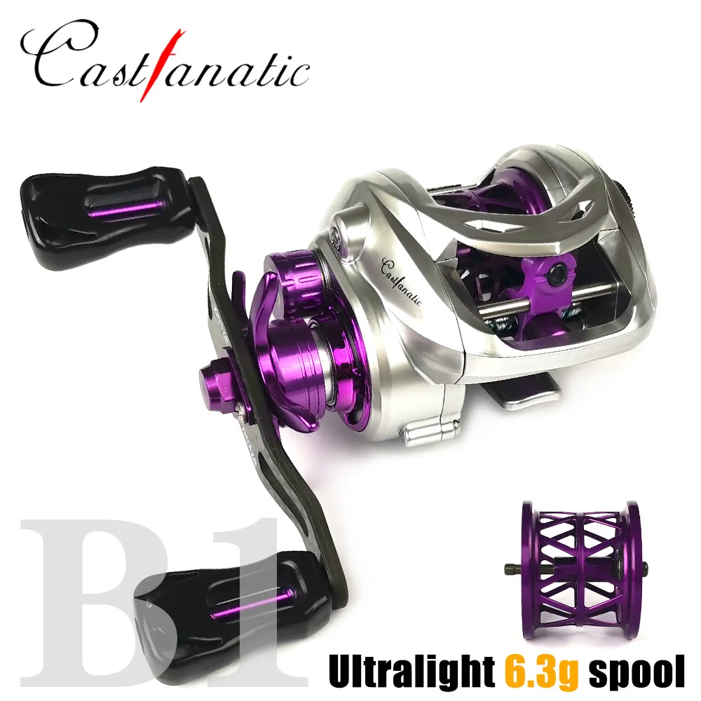 2022 New B1 157g Ultralight BFS FINESSE Baitcasting Reel With 6.3g