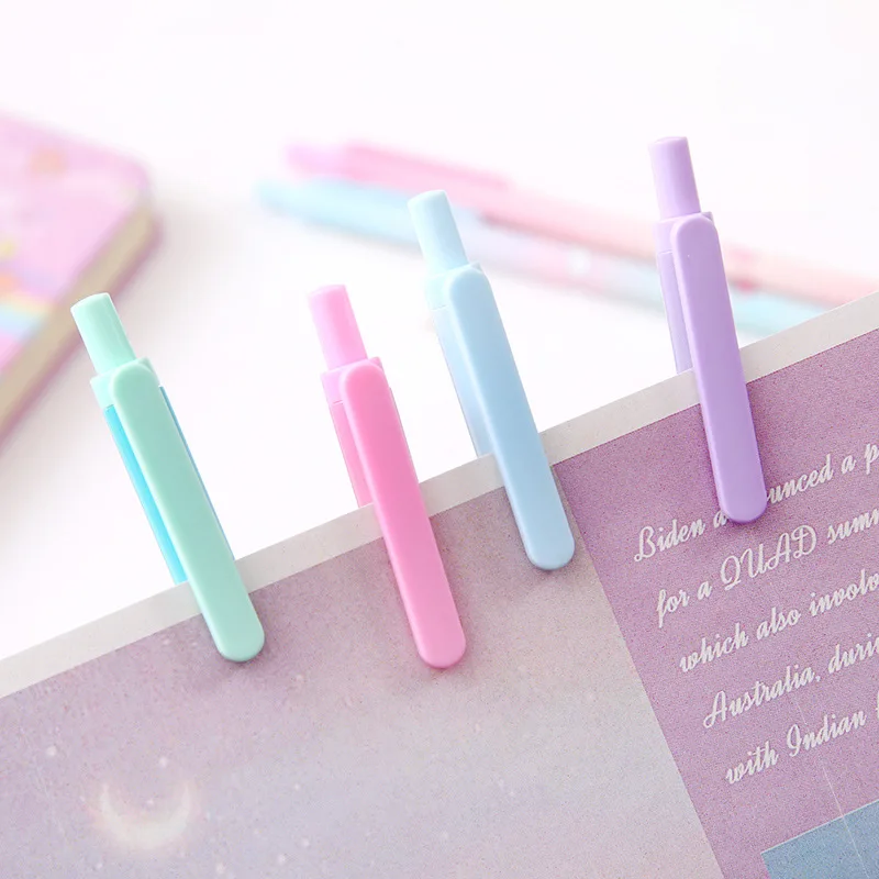 Mechanical Pencil Set Sanrio Cartoon 12pcs Kuromi Melody Pochacco Movable Pen 0.5 Black For Primary School Student Stationery