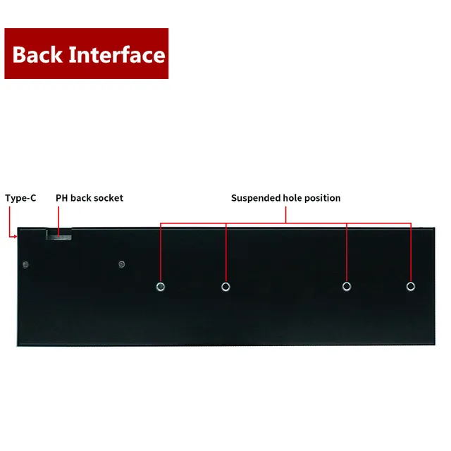 8.8 inch IPS TYPEC Secondary Screen Case CPU GPU RAM Computer Monitoring USB Display Chassis Turing Smart AIDA Free 6