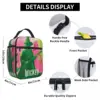 Wicked Elphaba & Glinda Tonal Insulated Lunch Bag Office Musical Movie 2024 Food Box Portable Fashion Cooler Thermal Lunch Box 6
