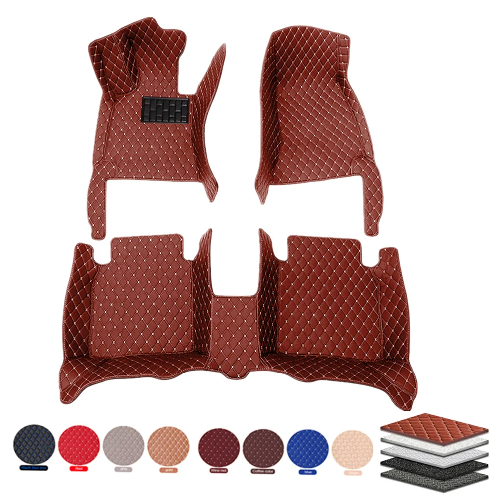 

Custom Car Floor Mats For MERCEDES BENZ C-Class W205（Right Hand Drive） 2014-2019 Interior Accessories Protection Mats