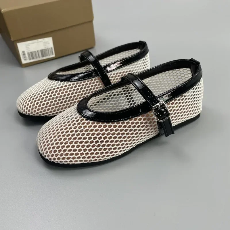 Girls Shoes Summer Toddler Kids Fashion Princess Mary Jane Dress Party Ballet Flats Children Brand Breathable Sandals Soft Sole 2