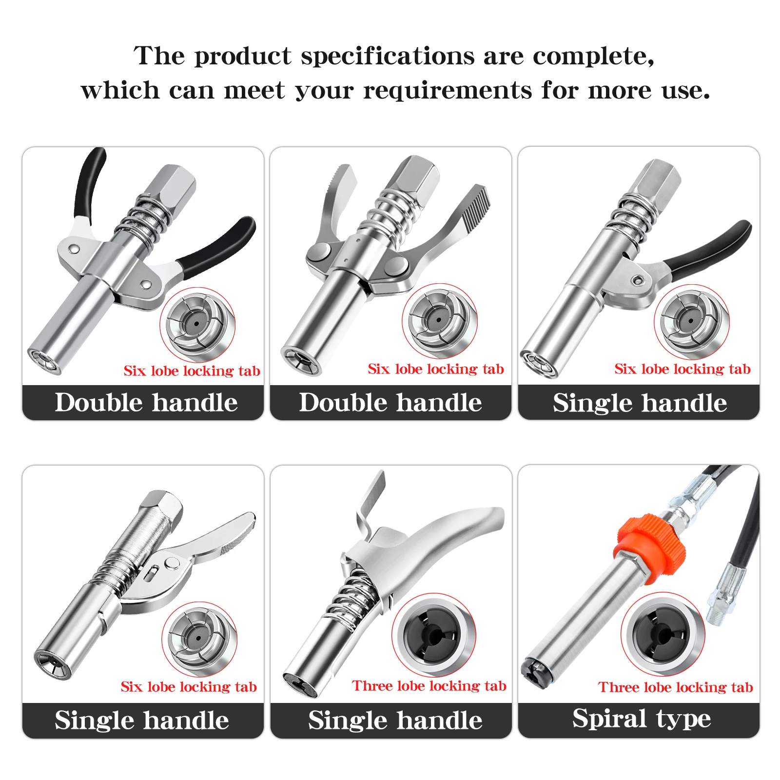 Рисунок 3 - Сверхмощный быстроразъемный смазочный пистолет