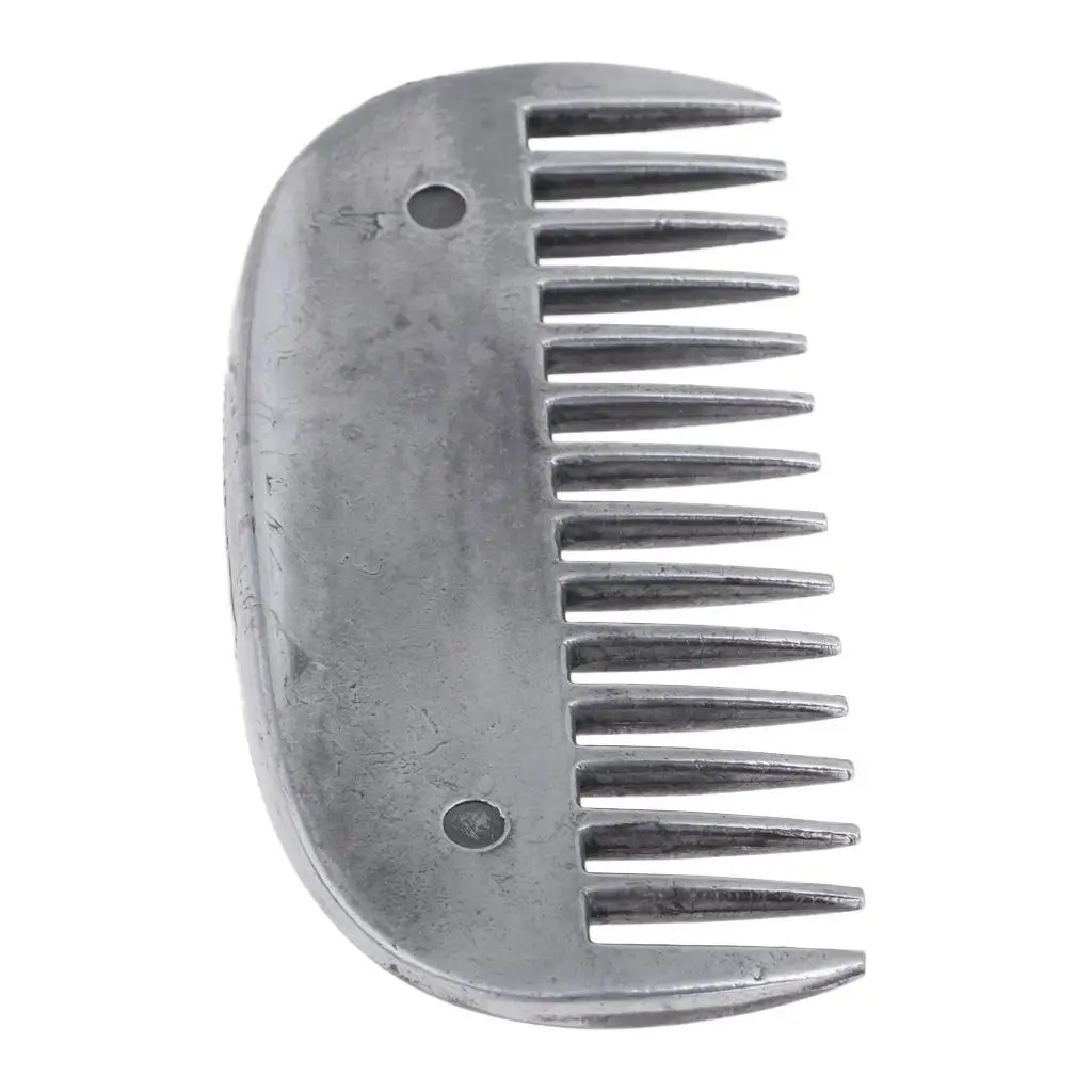 Stainless Steel Horse Curry Comb Brush Cleaner Grooming and Care Gear