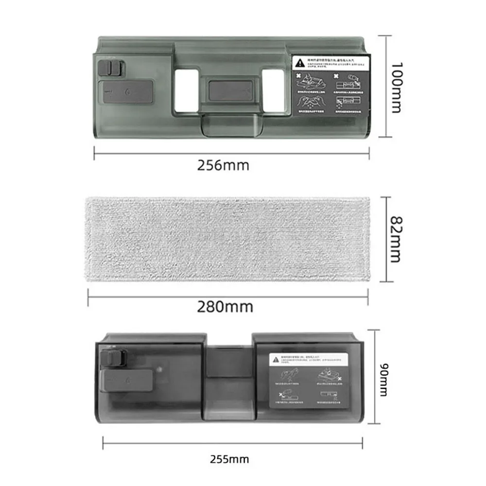 Aspirador portátil Mop Panos, Mop Pad, Acessórios