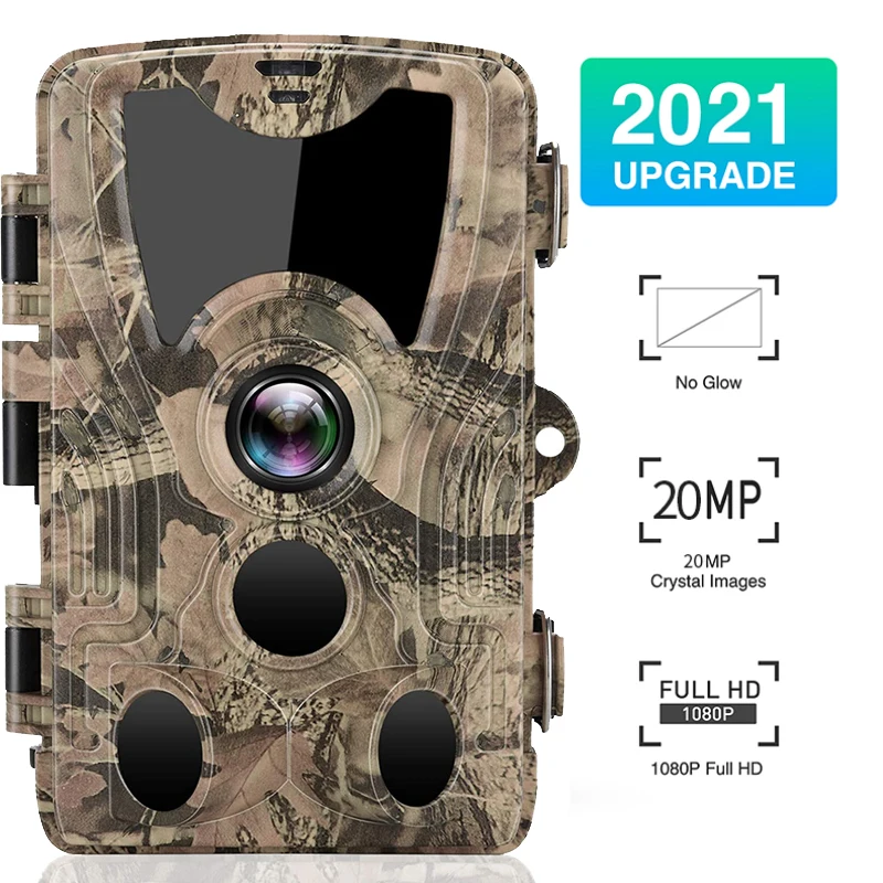 Outdoor Wildlife 20MP HD 1080P Trail Camera Night Vision Hunting Accessories IP66 Waterproof Wildlife Game Cam Thermal Scope hunting trail camera trail camera
