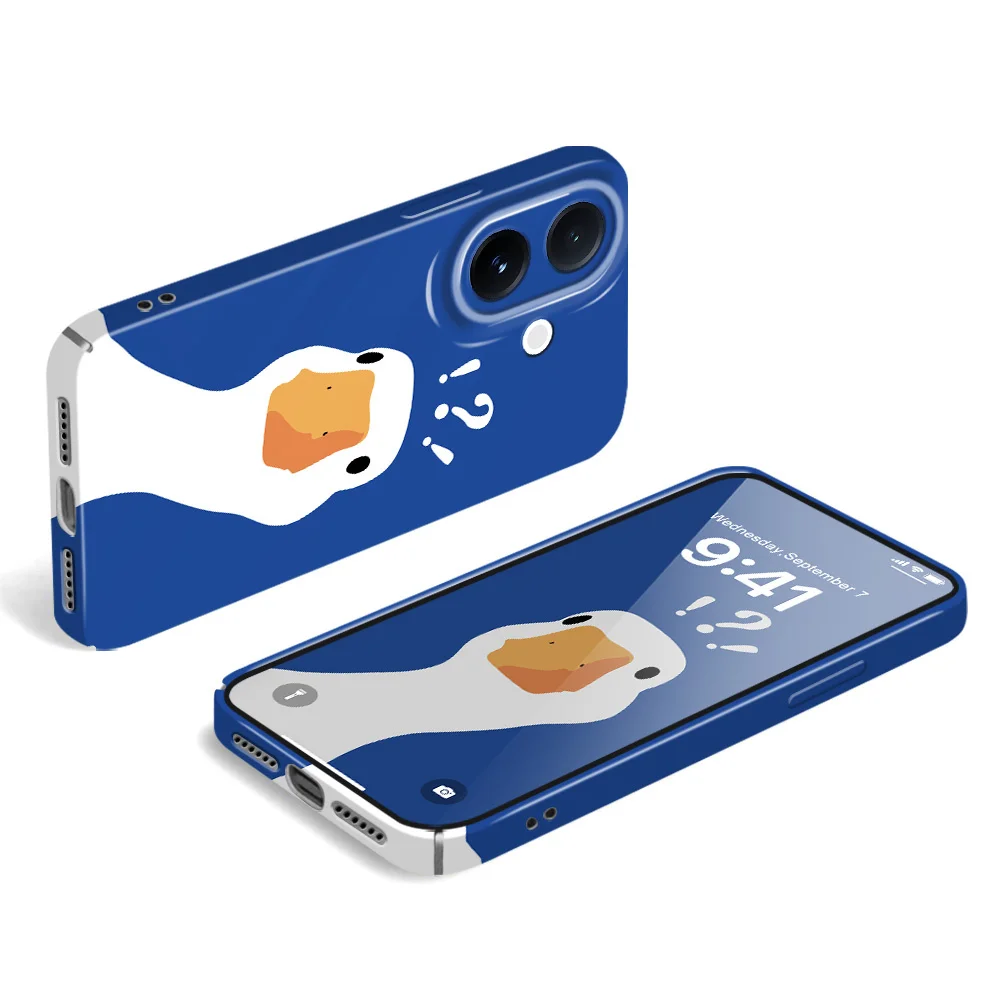 Doubt Duck Durable Phone Case with Screen Protector