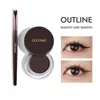 GECOMO Long Wear Matte Eyeliner Gel Cream, Quick Drying Waterproof Eyeliner Gel 2