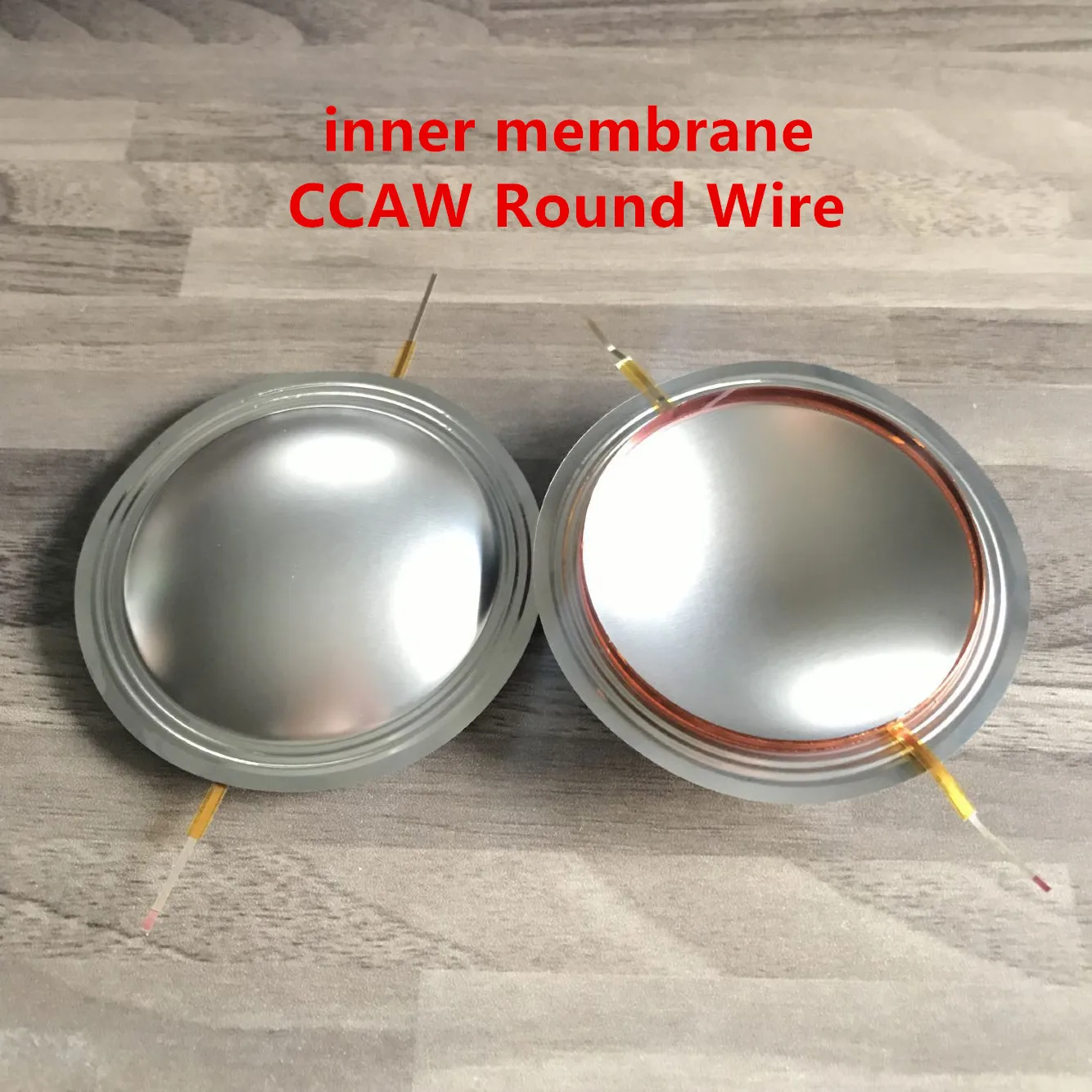 4pc 72.2mm 72.5 mm Treble Voice Coil 72 core Titanium Film Tweeter Ring Diaphragm Speaker Accessories DI Pure Aluminum flat wire