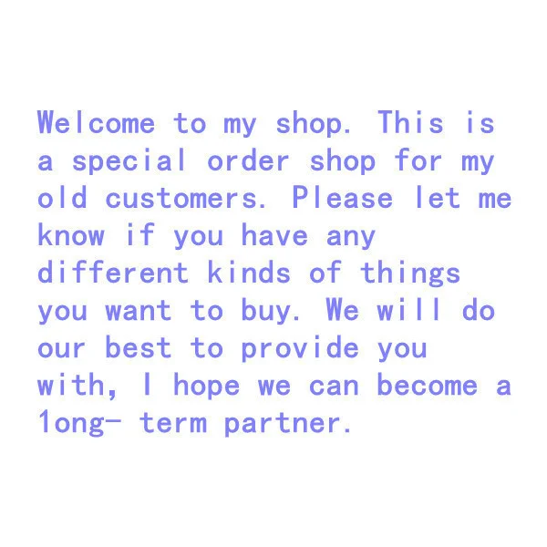 1 Special Payment Links for Old Customers