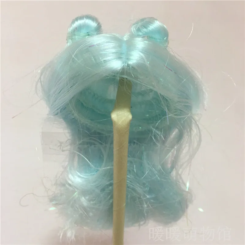 Doll Wig Cover SD/BJD Doll Accessories Colorful Hair Accessories Suitable for Head Circumference about 13cm