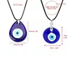 1PC Blue Eye Necklace Evil Eye Pendant Necklace Turkish Evil Eye for Protection Drop Shipping 6