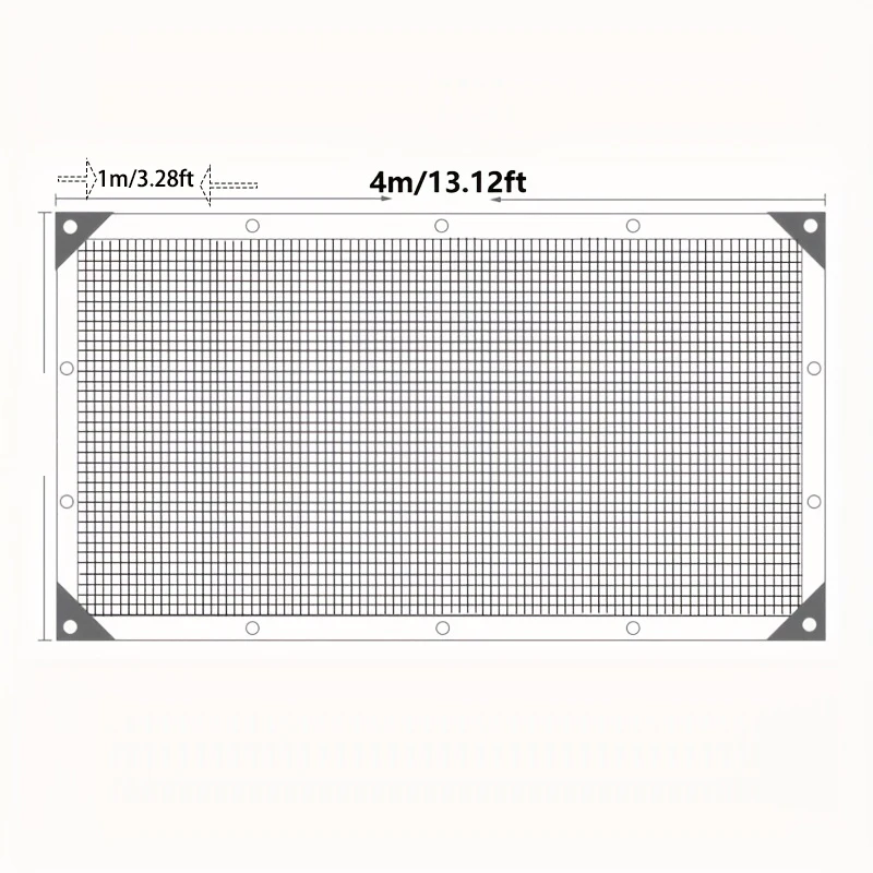 Sun Shade Sail Outdoor Awnings 3m*5 6 8 10 12 4x5 5x5 6x6 8x8m Uv Protection Sun Shelter Canopy Plants Greenhouse Sunray