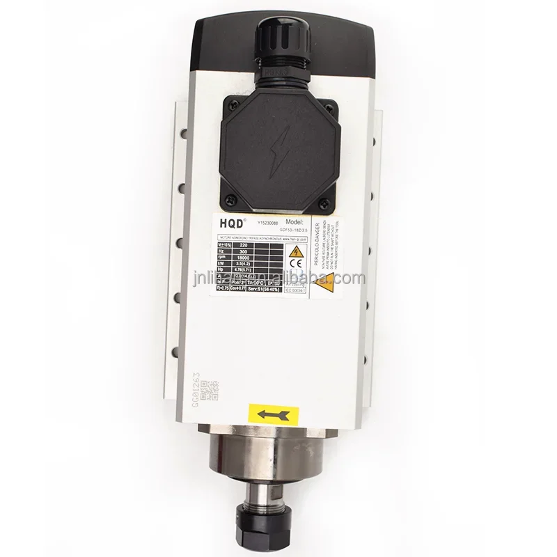 GDF46-18Z/3.5 Hqd Spindle Motor Er25 air Cooled Spindle 3.5kw