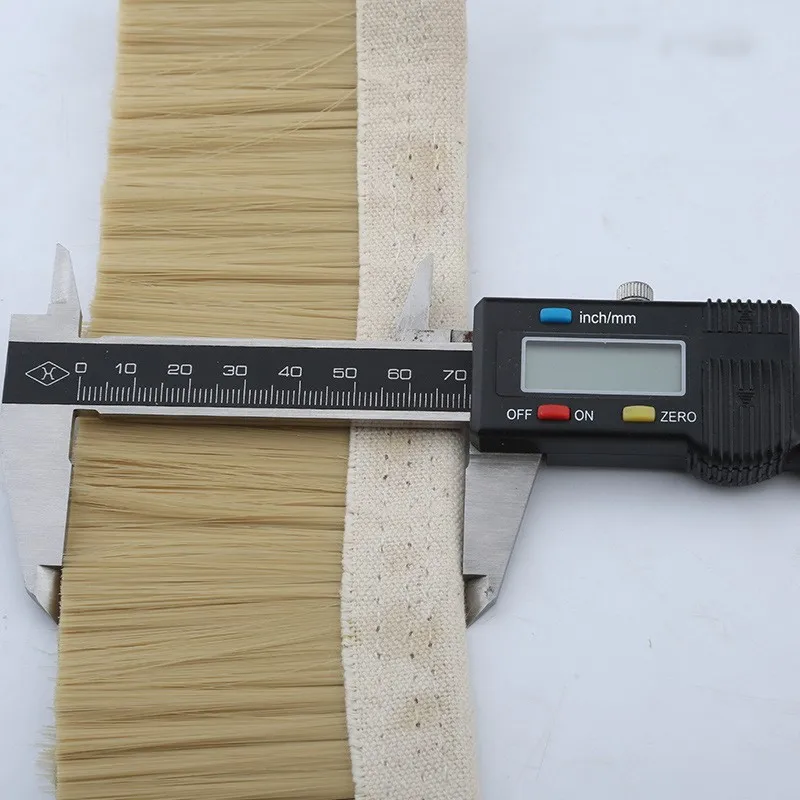70mm 1Meter pro Stück CNC-Maschine Fräsen Spindel motor Staubsauger Holz bearbeitung Gravur Stauben tfernungs abdeckung Nylon bürste