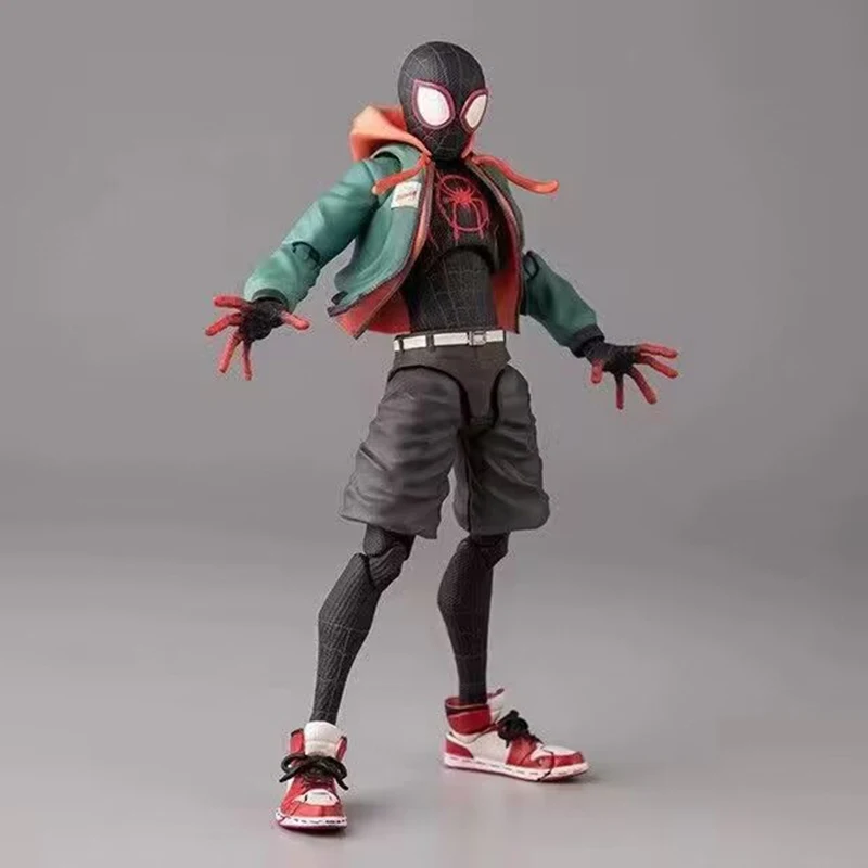 

SpiderMan Sv Action Figrue Spider-Man Into The Spider-Verse Miles Morales Peni Parker Figure Model Toys Collection Gifts 2023
