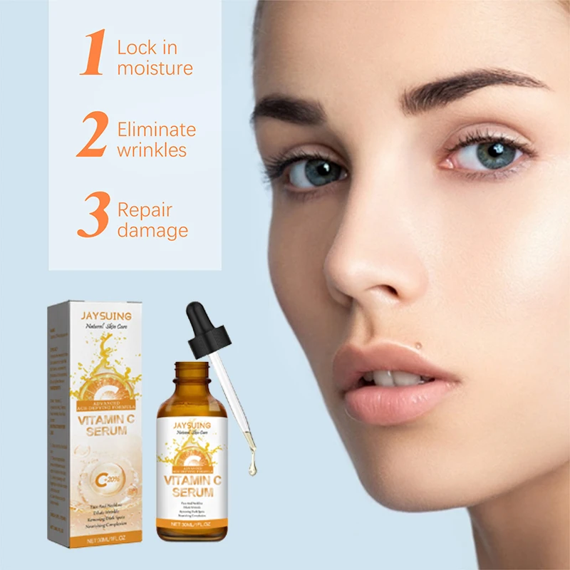 Sérum Anti-âge Anti-rides pour le visage, resserrement du visage, réduit les ridules des yeux, hydratant, sérum blanchissant pour les taches de rousseur_voghion.com